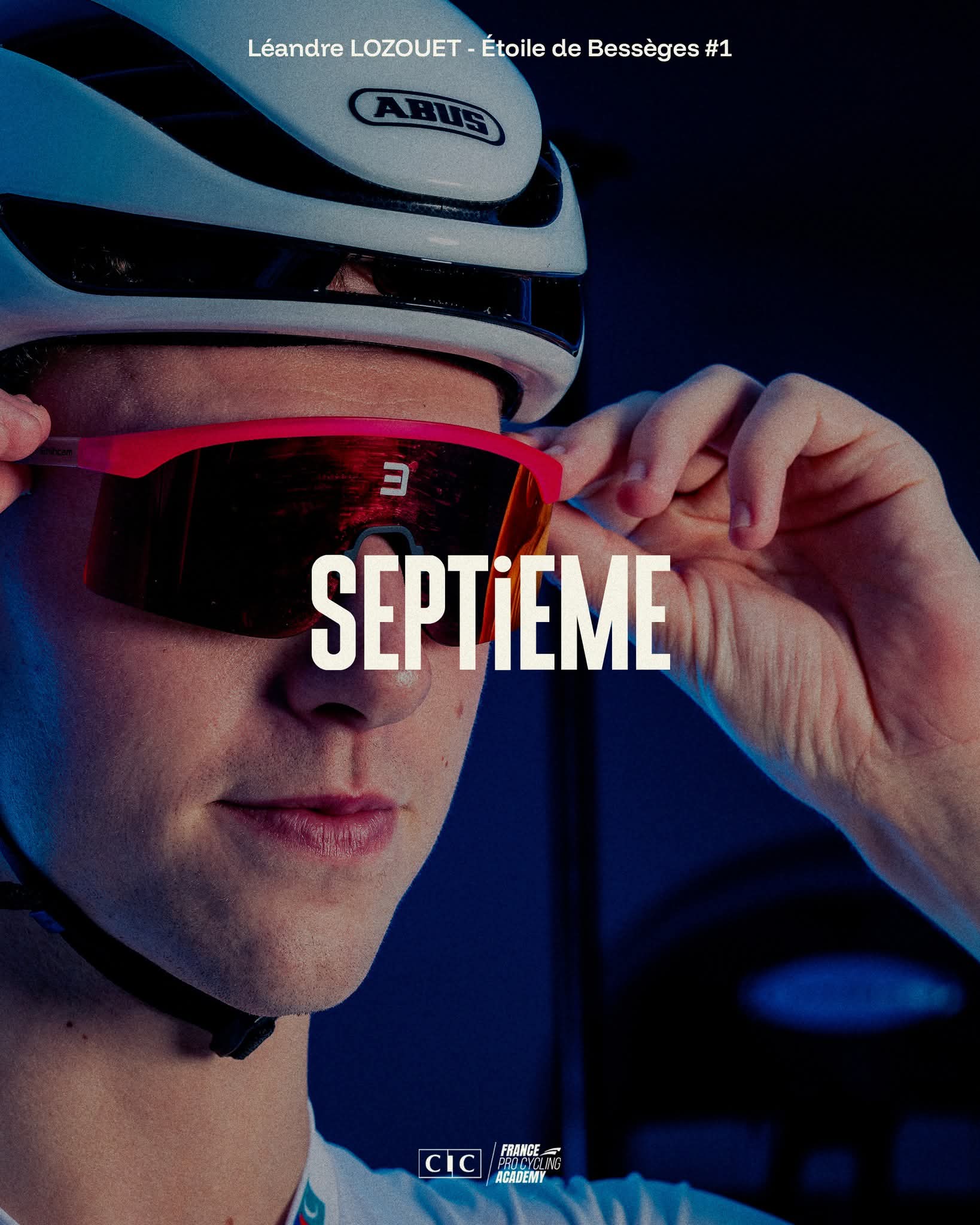 Léandre, 7ème de la première étape de l'étoile de Bessèrges